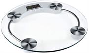 Casa Electronic Glass Bathroom Scale- 32mm Ultra-flat Round