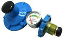 Casey Bullnose LPG Regulator With Pressure Gauge- 8mm Nozzle Outlet