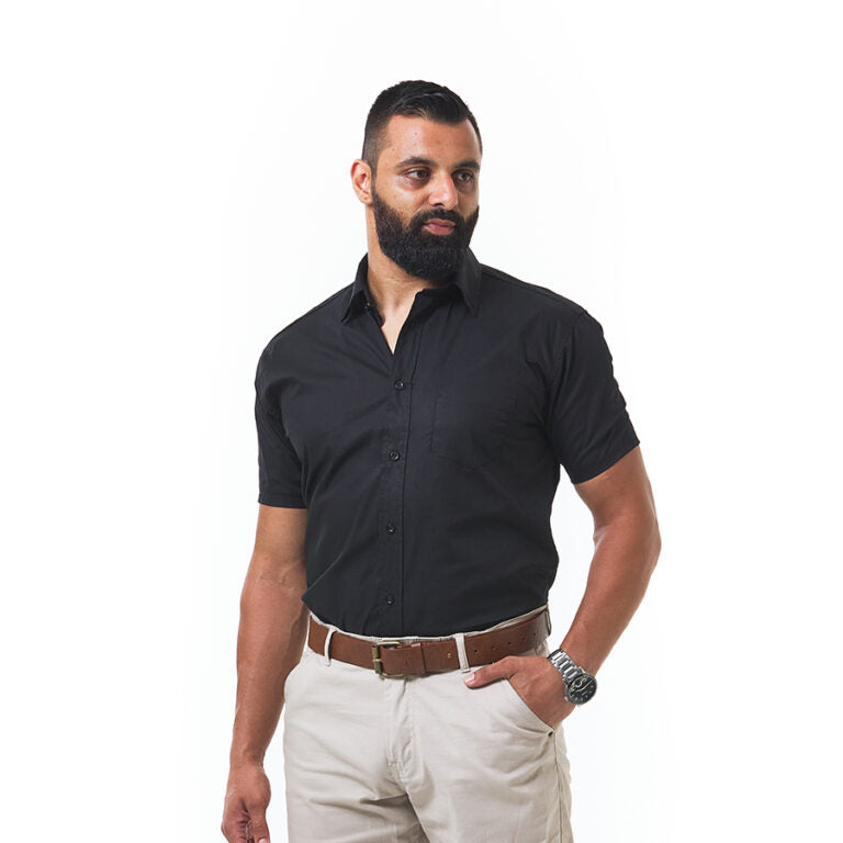 Short Sleeve Formal Shirt- Large