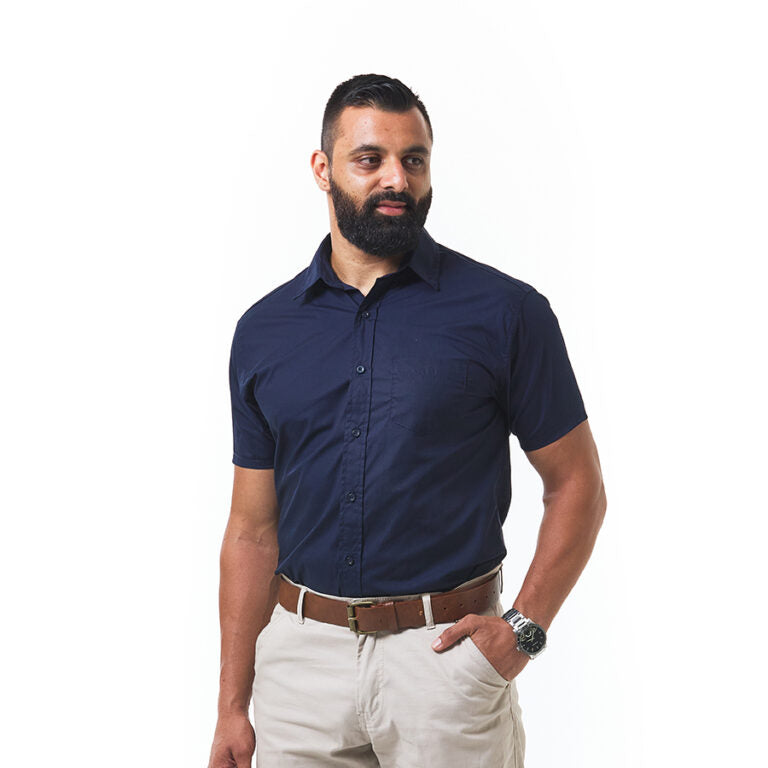 Short Sleeve Formal Shirt- Small