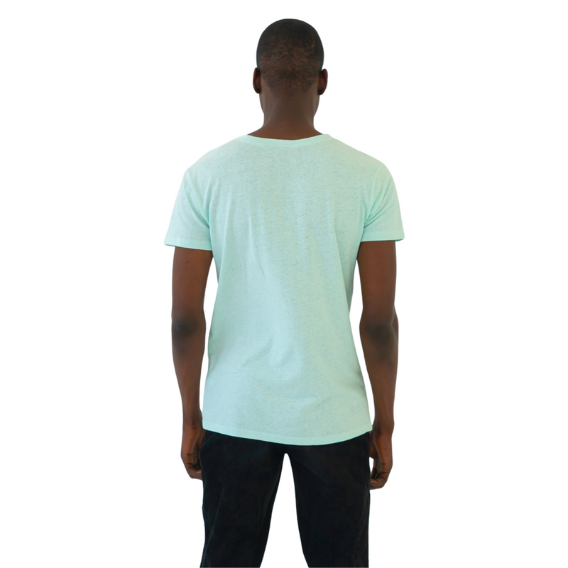 Hemp Roaring Round Neck Tees - Built for durability - Mint