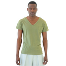 Hemp Viking V-Neck Tees - Built for durability - Khaki Green