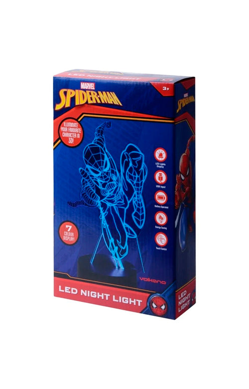 Marvel LED Night Light - Spider-Man