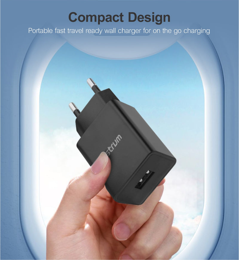 Pro U20 10W USB-A Travel Wall Charger + Micro USB Cable