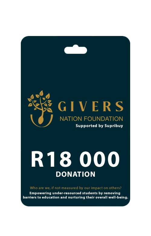 Givers Nation Foundation: R18000 Donation