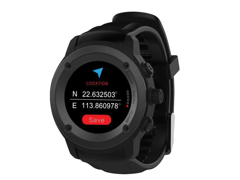 Rocka Hit Fit Pro series Smartwatch GPS HR IP54 Strava (RK-5066-BK)