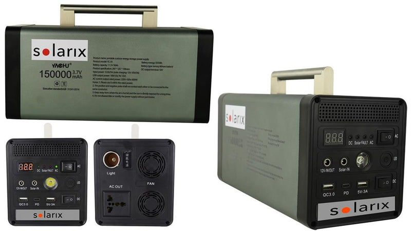 Solarix Portable 600W Power Cube-Rated Power 600 Watt