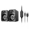 SU125 2.0CH USB Multimedia Speakers