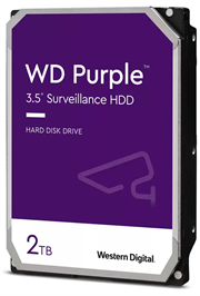 Western Digital Purple - 2.0TB 3.5" SATA3 6.0Gbps Surveillance HDD