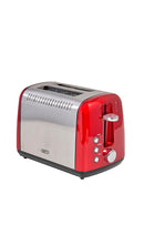 Defy 2 Slice Metallic Red Toaster