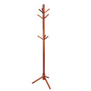 9 Hook Wooden Coat Hanger