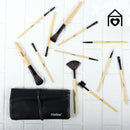 Professional 12Pcs Makeup Brush Set With Storage Bag