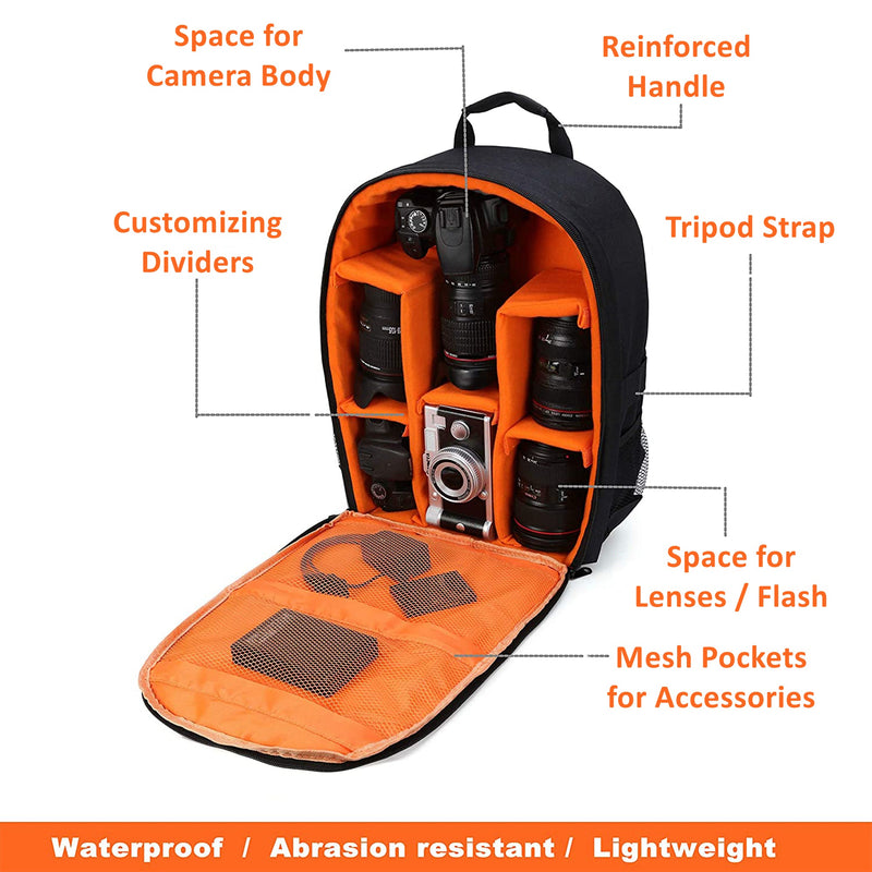 Protective Storage Camera Backpack