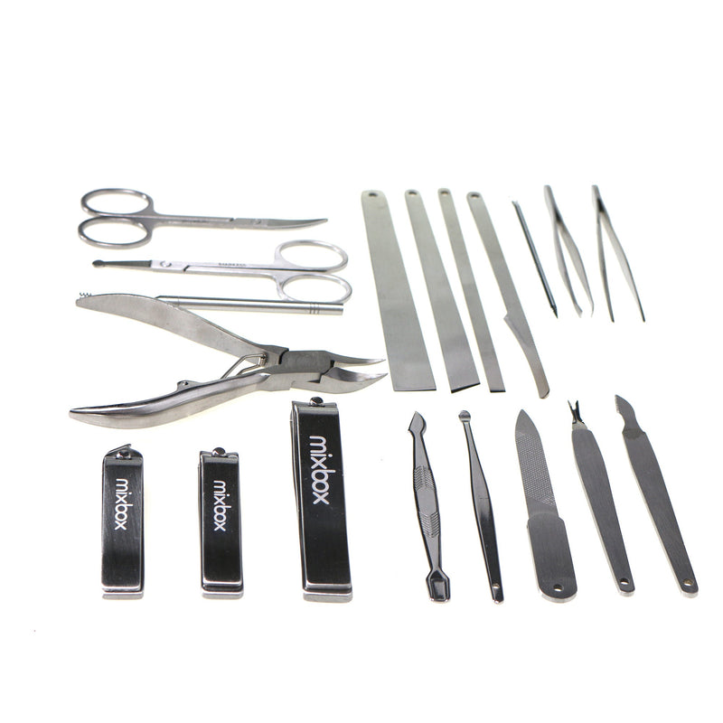 19 in 1 Stainless Steel Beauty Nail Clipper set