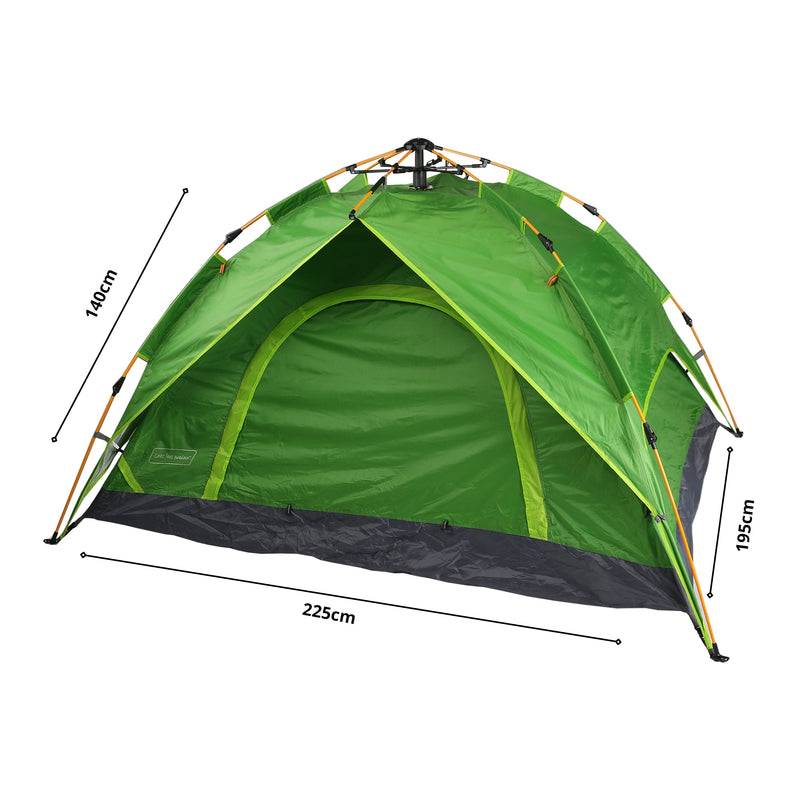 3-4 Person Double Deck Pop-up Camping Tent (Clearing Item)