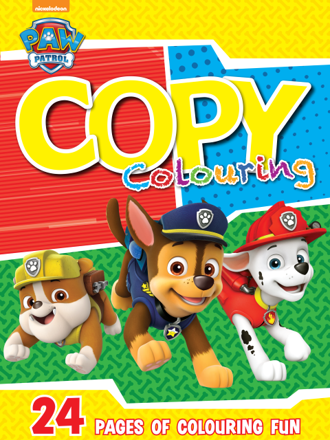 PAW PATROL - 24PG COPY COLOUR BOOK