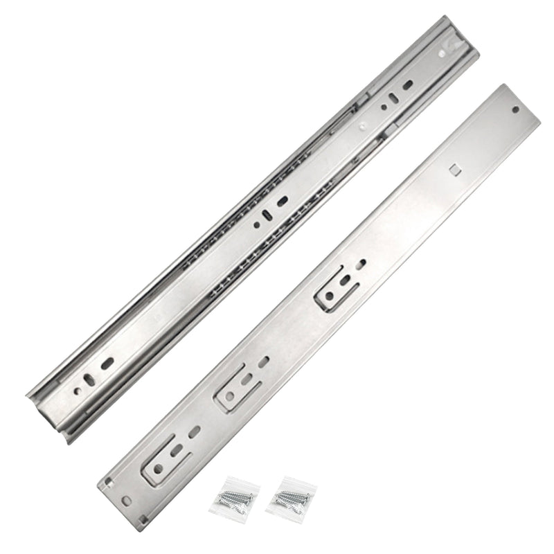 Three Section Soft Close Drawer Slides