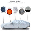 Silver Weatherproof Car Cover - Sedan