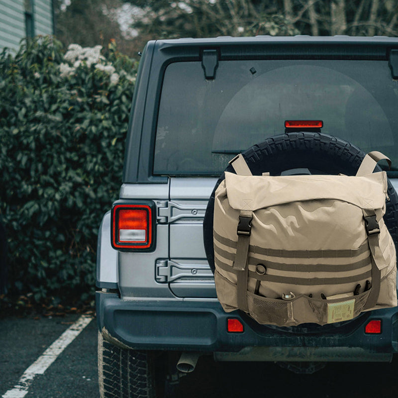 60L Spare Wheel Bin Bag Organizer