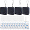 Pack of 4 Drill-free Auto Door Closer Drawstring Set