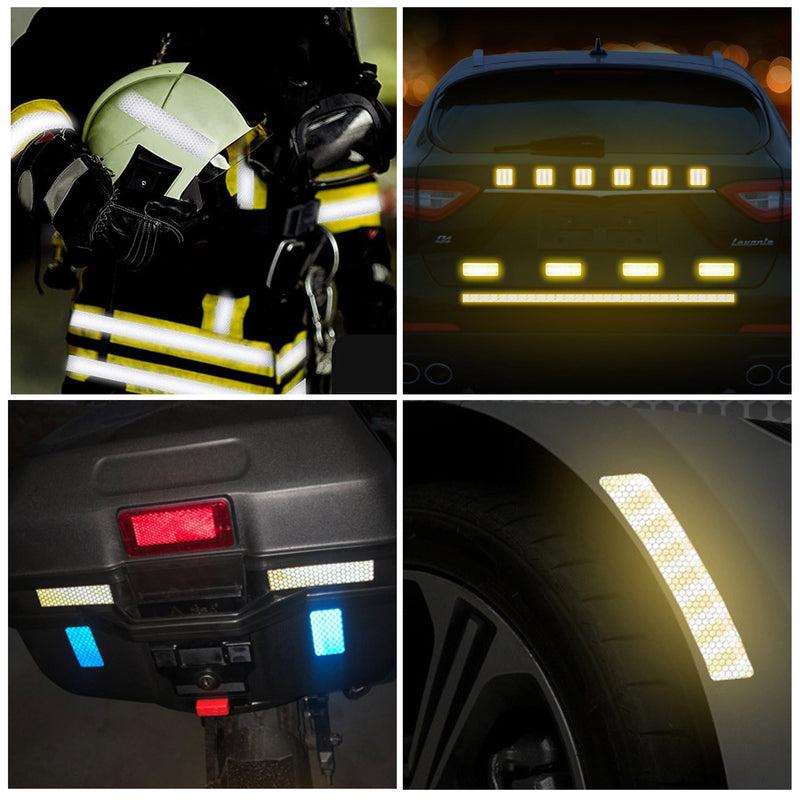 Waterproof Night Reflective Tape Stickers Set