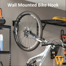 2Pcs Vertical Bicycle Wall Mounted Hooks