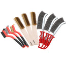 9Pcs Metal & Paint Cleaning Brush Set