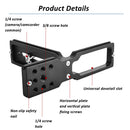 Aluminum T-Bracket Quick Release Camera Plate