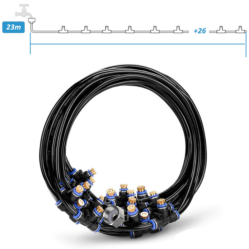 Outdoor Cooling Misting Sprayer System - 23m