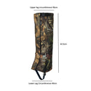 Waterproof Camouflage Hiking Leg Guards Gaiters