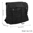 60L Spare Wheel Bin Bag Organizer - Black