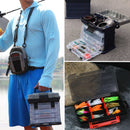 75PCs Fishing Baits Lures Kit and Tackle Storage Box Set