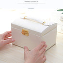 3 Tier Jewelry Lockable Storage Organizer Box