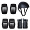 Skateboard Knee Elbow Pads & Helmet 7Pcs Set for Kids & Youngs