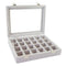 24 Slots Velvet Jewelry Display Tray