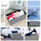 Foldable Cotton Linen Storage Cube Ottoman