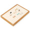 Bamboo Jewelry Display Tray & Ring Organizer Set