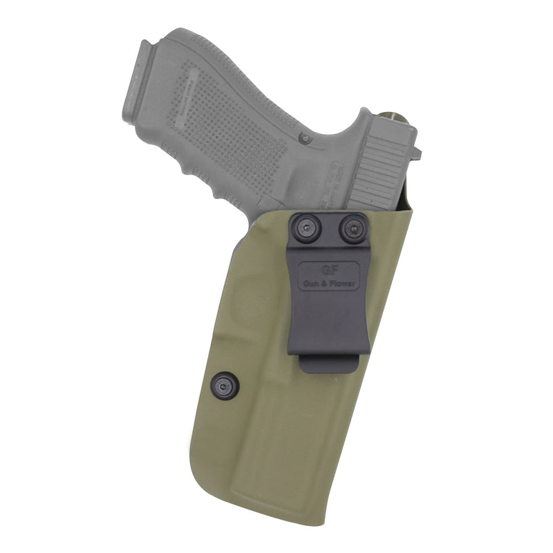 Concealed Right Hand Kydex Pistol Holster for Glock17-Army Green