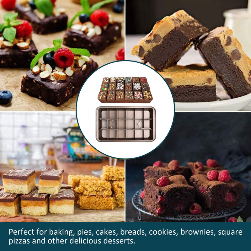 Non Stick Square Baking Pan Brownie Tray