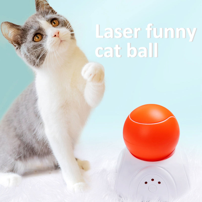 Automatic Laser Ball Cat Interactive Toy