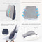 Memory Foam Back Lumbar Support Cushion