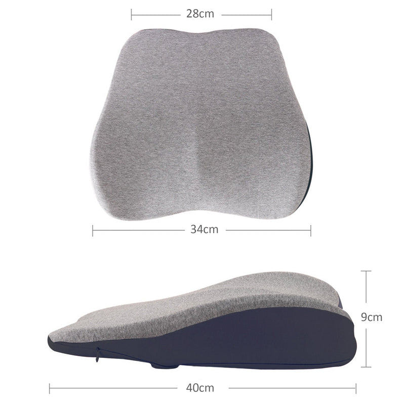 Memory Foam Back Lumbar Support Cushion