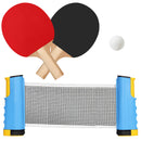 Portable Table Tennis Net and Racket Set