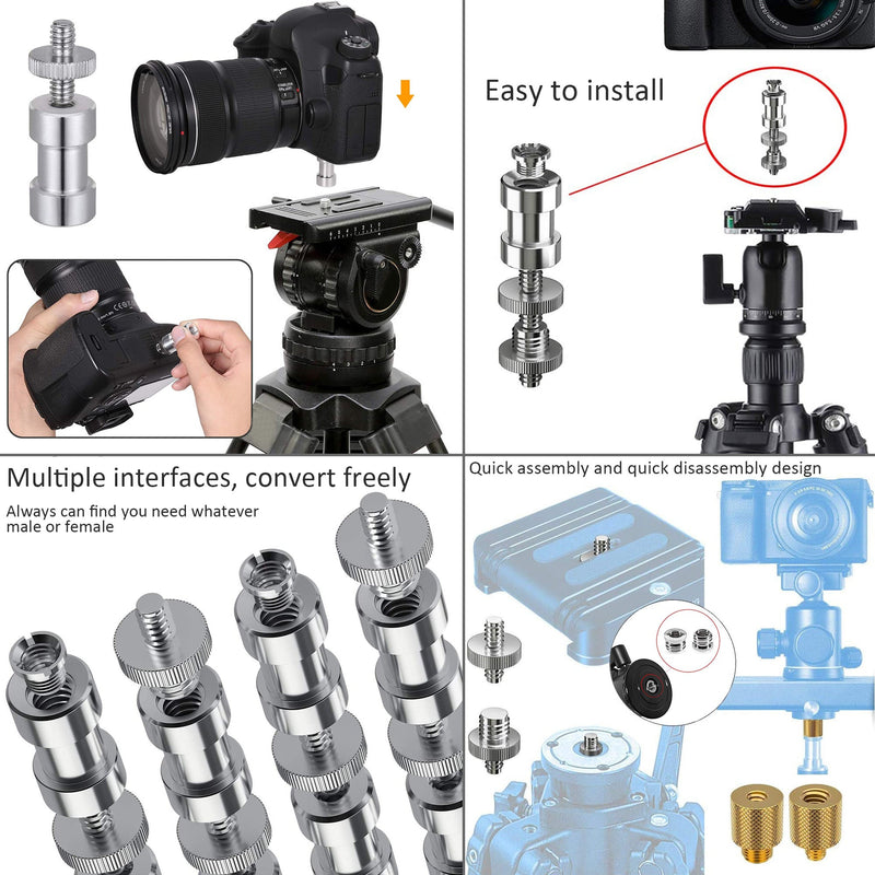 Camera Tripod 22 Screw Adapter Kit