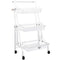 3 Tier Adjustable Rolling Utility Cart