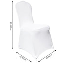 Stretch Over Dining Chair Seat Cover - 6Pcs