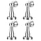 Wall Floor Mounting Door Stopper Door Holder - 4PCs