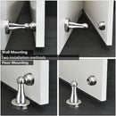 Wall Floor Mounting Door Stopper Door Holder - 4PCs