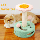 Cat Scratching Sisal Post Cat Climbing Tree