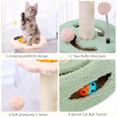 Cat Scratching Sisal Post Cat Climbing Tree